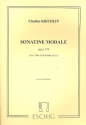 Sonatine modale op.155 pour flute et clarinette en la (a)