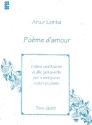 Poeme d'amour fr Violine und Klavier