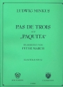 Pas de trois aus Paquita fr Klavier