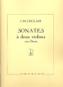 Sonates op.12 pour 2 violons sans basse