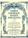 3 chorale-based piecelets for organ