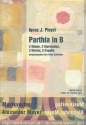 Parthia B-Dur fr 2 Oboen, 2 Klarinetten, 2 Hrrner, 2 Fagotte Partitur und Stimmen