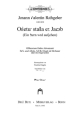 Orietur stella ex Jacob fr SA-Solo, SATB Chor, Orgel und Orchester (oder Orgel alleine) Partitur (la)