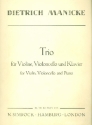 Trio fr Klavier, Violine und Violoncello Stimmen