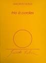 Trio  cordes partition et parties