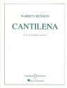 Cantilena fr Alt-Saxophon und Klavier