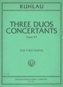 3 duos concertants op.87 for 2 flutes