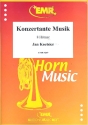 Konzertante Musik fr 8 Hrner in F Partitur und Stimmen