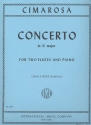 Concerto G major for 2 flutes and piano