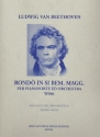 Rondo si bemol maggiore WoO6 per pianoforte et orchestra per 2 pianoforti