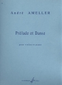 Prlude et danse pour violon et piano