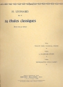 24 tudes classiques op.21 pour violon