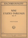 9 tudes-tableaux op.39 for piano