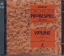 Orchesterprobespiel Band 2 CD Violine