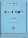 40 Studies for horn