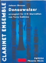 Donauwalzer fr 4 Klarinetten Partitur und Stimmen