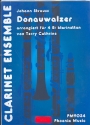 Donauwalzer fr 4 Klarinetten Partitur und Stimmen