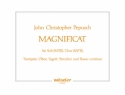 Magnificat fr SATB Soli, SATB Chor, Blser, Streicher und b.c. Partitur (dt/en)