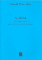 Quatuor la majeur op.30 pour piano et trio a cordes   parties