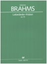 Liebeslieder-Walzer op.52 fr gem Chor und Klavier 4hndig Partitur (dt/en)
