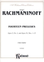 14 preludes op.3 no.2 and op.32 for piano