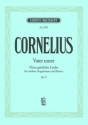 Vater unser op.2 - 9 geistliche Lieder fr mittlere Singstimme und Klavier (dt/en)