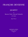 Quartett g-Moll op.73,3 fr Fagott, Violine, Viola und Violoncello Stimmen
