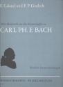 7 Hauptwerke aus dem Klavierschaffen von Carl Ph.E. Bach  Revidierte Interpretationsausgabe