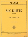 6 Duets op.8 for 2 violas PAASCH, CARL, ED.