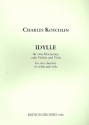 Idylle fr 2 Klarinetten (Violine und Viola) 2 Spielpartituren