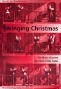 Swinging Christmas for brass quartet Partitur und Stimmen
