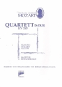 Quartett D-Dur KV285 fr 4 Flten Partitur und Stimmen