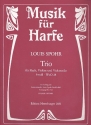 Trio f-Moll Woo28 fr Harfe, Violine und Violoncello Stimmen