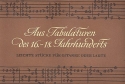 Aus Tabulaturen des 16.-18. Jahrhunderts fr Gitarre (Laute)