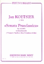 Sonata praeclassica op.142 for brass ensemble score and parts