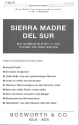 Sierra madre del sur fr gem Chor (SAB) und Klavier Chorpartitur