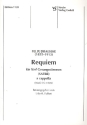 Requiem fr 5 Gesangsstimmen (SATBB) Partitur (la)