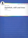 Heimlich, still und leise fr Mandolinenquartett Stimmen