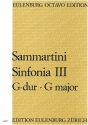 Sinfonie G-Dur Nr.3 fr Orchester Partitur