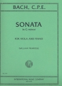 Sonata g minor for viola and piano