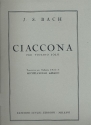 Ciaccona per orchestra d'archi partitura