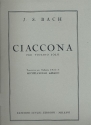 Ciaccona per orchestra d'archi partitura