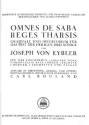 Omnes de Saba  und Reges Tharsis fr gem Chor und Orchester (Orgel) Orgelauszug,  Verlagskopie