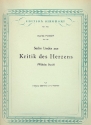 6 Lieder op.26 aus Kritik des Herzens fr mittlere Singstimme und Klavier