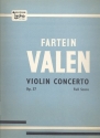 Concerto op.37 for violin and orchestra study score