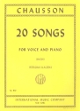 20 Songs for high voice and piano (fr/en)
