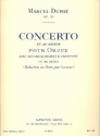 Concerto mi mineur pour orgue et orchestre pour orgue et piano