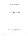 Monodie pour orgue