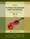 10 tudes mlodiques op.57 pour violoncelle (vc 2 ad lib.)