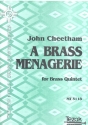 A Brass Menagerie for 2 trumpets, horn, trombone and tuba score and parts